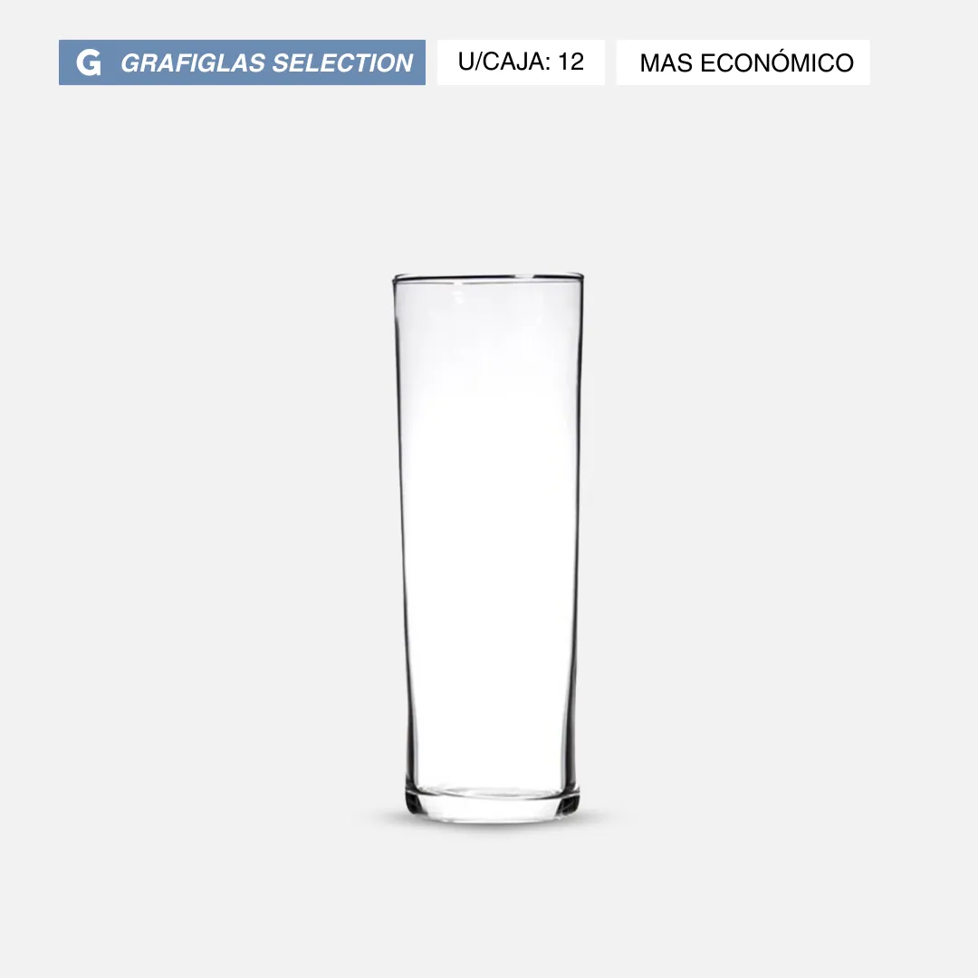 Vaso de Tubo 31,5cl - Grafiglas Selection