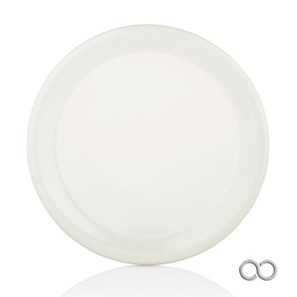 Plato llano Zest 25 cm BYBONE — caja de 12
