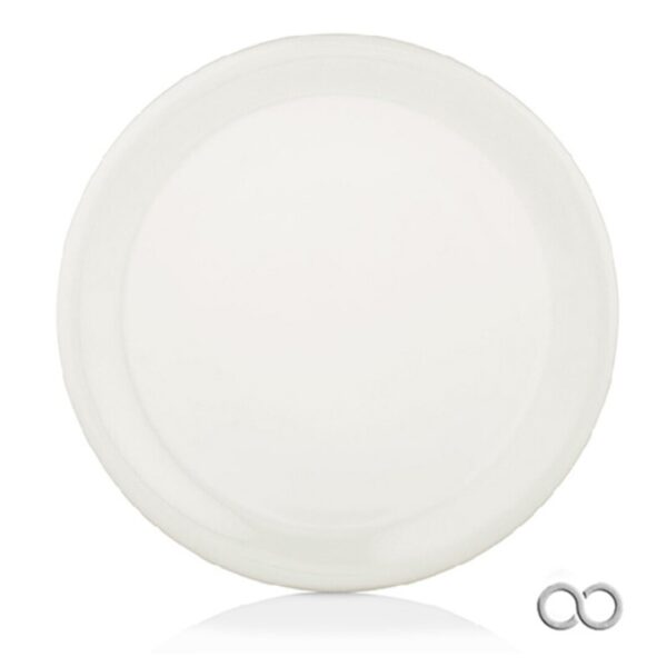 Plato llano Zest 27 cm BYBONE — caja de 12