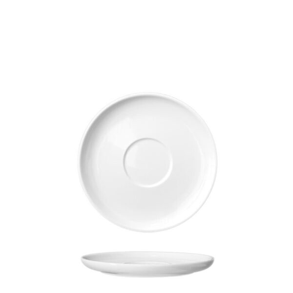 Plato para taza Orbe 15 cm ALAR SÍLICE — caja de 24