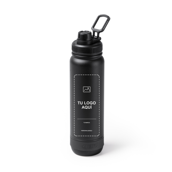 Bidón térmico con altavoz Nufrik personalizado