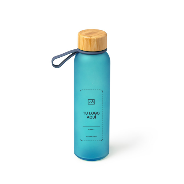 Botella de cristal Voznan personalizada