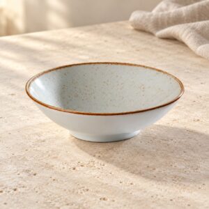 Bodegón de Plato hondo Artisan Beige 21,7 cm