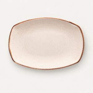 Bandeja Artisan Beige 36 × 25 cm